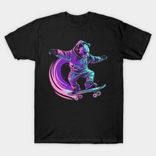 Bear playing skateboard T-Shirt